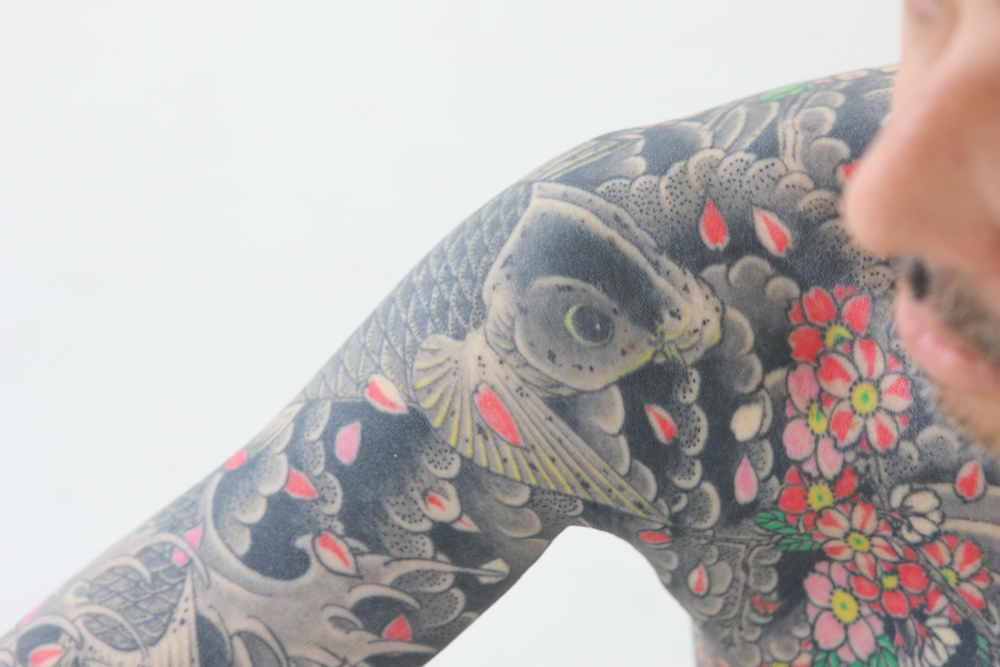 世界に誇れる日本の伝統芸術-刺青-「櫻虎至誠」